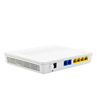 ONU GPON hand hand tangan kedua harga yang kompetitif 4FE + 2POT GPON /XPON EPON ONU dengan versi bahasa Inggris