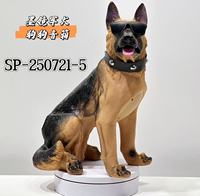 Speaker Bluetooth anjing gembala Jerman keren dengan kacamata hitam, Audio nirkabel bentuk hewan kreatif, Model SP - 250721 - 5