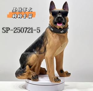 Mát mẻ Chó chăn Cừu Đức <span class=keywords><strong>Bluetooth</strong></span> loa với kính mát, âm thanh không dây hình động vật sáng tạo, mô hình SP - 250721 - 5 - Product Image 3