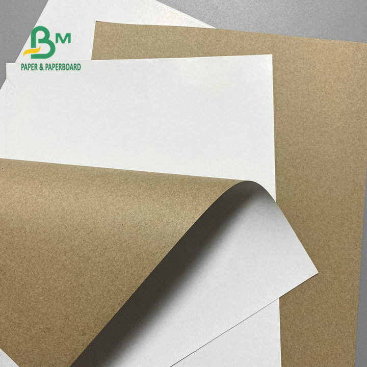White Top Kraft Liner Board Paper Recycled Pulp Material 120gsm 170gsm 200gsm