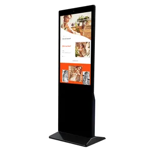 Kiosco Digital independiente de 43 pulgadas, con WiFi, USB, tótem, comercial, sin contacto, señalización Digital y pantallas