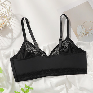 Reggiseno Push-Up con Ferretto in Pizzo Taglie Forti SMOOTH, Lingerie Sexy per Donne con <span class=keywords><strong>Seno</strong></span> Abbondante, Supporto Confortevole, Traspirante, Vendita Calda - Product Image 4