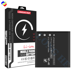 Batería de Repuesto de Litio NP-40 de 1300 mAh para Cámaras <span class=keywords><strong>Casio</strong></span> EXZ300 Z400 Z500 Z600 Z700 P600 - Product Image 1
