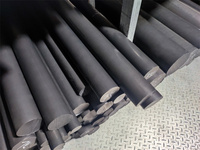 Tige en ptfe blanc vierge 100% tige en fluoroplaste F-4