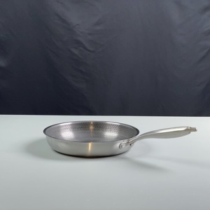 Lüks paslanmaz çelik kızartma tavası ve yapışmaz kek ev mutfak için tava seti gıda sınıfı bal peteği tasarım tencere - Product Image 6
