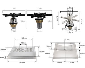 Bar-taza de cerveza, <span class=keywords><strong>grifo</strong></span> de metal negro, jarra humeante de vidrio para fregadero de cocina, tienda de café - Product Image 5