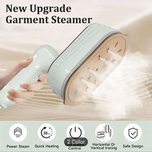 Vaporizador de Ropa Portátil, Mini Plancha de Vapor Eléctrica para Ropa, Uso Doméstico, Blanco - Product Image 3