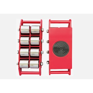 Промышленные тележки для тяжелых грузов 4-12 тонн с поворотом на 360 градусов °   Вращающаяся верхняя пластина - Product Image 3