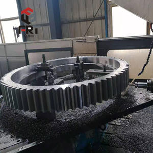 Henan Manufacturer's 4-meter CNC Gantry Milling Machine 42CrMo <b>Forged</b> Large Gear Rings Cast <b>Metal</b> Metallurgy <b>Machinery</b> Parts - Product Image 1