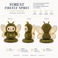 Jouet interactif AI Firefly, intelligent, parlant, éducatif, 100% polyester, compagnon pour enfants, cadeau