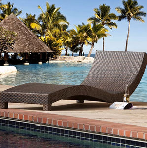 Chaise longue en rotin durable pour l'extérieur, meubles de patio pour la piscine, chaise longue imperméable pour hôtel, villa, jardin, plage, directement de l'usine - Product Image 3