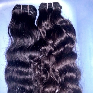 Extensions de Cheveux Humains Brésiliens Remy 100% Naturels Non Traités, Grade 12A, 115g, Double Trame Faite à la Machine, Styles Afro Ondulés, Meilleure Qualité - Product Image 1