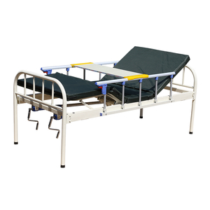 Lits de soins médicaux directs <span class=keywords><strong>d</strong></span>'usine <span class=keywords><strong>prix</strong></span> bon marché deux manivelles manuelles en métal durable lits de soins infirmiers fabriqués en usine - Product Image 1