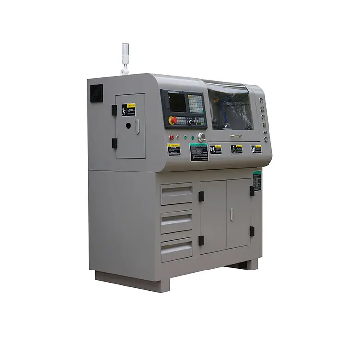 Desktop kleine Drehmaschine cnc CNC210 cnc Flach bett drehmaschine Mini-Drehmaschine für Hobby-und Schulbildung