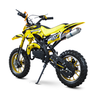 Mini moto pour enfants Yaztor, colorée, pour loisirs, stock USA, conduite décontractée en extérieur, plaisir du week-end, moto tout-terrain pour enfants, loisirs et jeux, 49cc