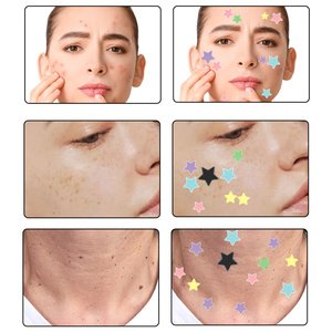 <span class=keywords><strong>Cerotti</strong></span> per Acne a Forma di Stella in PE Colorati Macaron, Impermeabili, Delicati sulla Pelle, <span class=keywords><strong>Copri</strong></span> Imperfezioni e Brufoli - Product Image 4