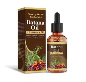 Produk rambut Label pribadi lintas batas penjualan laris kondisioner Batana perawatan rambut baru 100% minyak Batana + minyak esensial Rosemary - Product Image 4