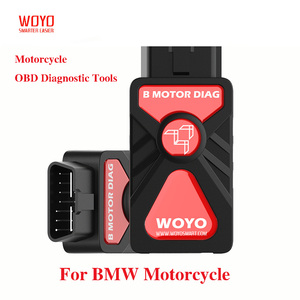B MOTOR <span class=keywords><strong>DIAG</strong></span> WOYO CTB008 pour outils de diagnostic moto B-MW, testeur, lecteur de codes OBD2, scanner CTB008 OBDII 10 broches pour moto - Product Image 3