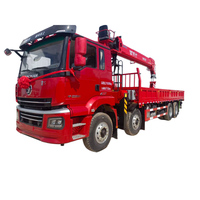 Grue mobile sur camion Shacman Xuande à flèche télescopique de 16 tonnes, 8x4, 350 CV, hauteur de levage de 20,5 m, pour travaux lourds