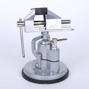 Tornillo de Banco Universal de Aleación de Aluminio con Base Giratoria, Tornillo de Banco Pequeño para Máquina de Grabado, Dispositivo de Apuntamiento, Banco de Trabajo - Product Image 1