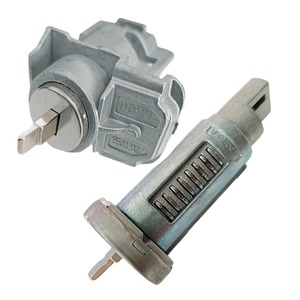 Buick Regal LaCrosse Cruze Door <b>Lock</b> Cylinder BK056Q4 Zinc Alloy 2 <b>Keys</b> Light Grey Cylindrical <b>Lock</b> - Product Image 5