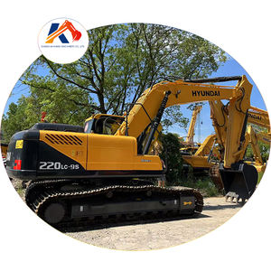 Fournisseurs chinois de premier plan d'occasion Hyundai 220lc-9s 305 pour travaux de terrassement, excavatrice Hyundai 22 tonnes 220-9, excavatrice coréenne d'occasion - Product Image 1