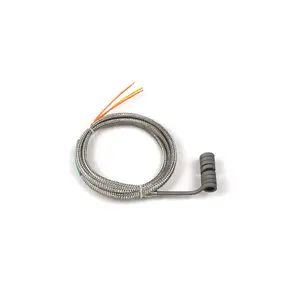 XIAOSHU High Quality 230V 300W Spring Electric Hot Runner Coil Heater with 1000mm Long Wire