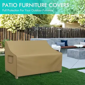 Waterproof Sofa Cover Outdoor Double Sofa Cover Lawn Patio Sofa Cover