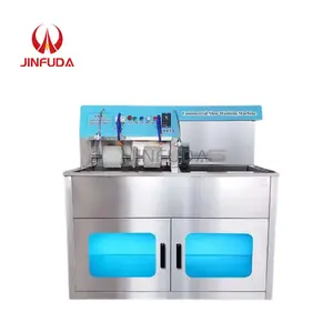 Automatic Semi Manual Commercial Industry Shoes Washing Machine Shoes Sterilizing And Drying Portable Shoe Polishing Machine