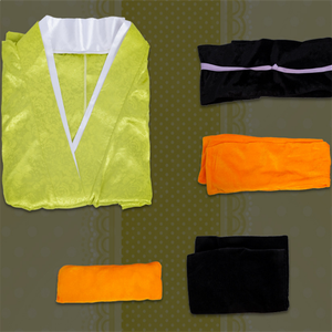 อะนิเมะนักฆ่าปีศาจ คิเมทสึ โนะ ไยบะ มาโคโมะคอสเพลย์เครื่องแต่งกายผู้หญิงสีเขียวชุดกิโมโนสำหรับปาร์ตี้ฮาโลวีน - Product Image 6