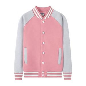 Vestes pour hommes avec logo personnalisé, tissu en coton personnalisé, bomber chaud, nouveau design, veste de baseball pour hommes - Product Image 6