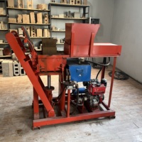 Machine de fabrication de briques en terre cuite hydraulique à emboîtement, écoénergétique et écologique, très demandée en Haïti