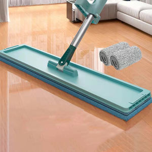 WS434 mocio piatto per allungamento addensato da <span class=keywords><strong>50cm</strong></span> <span class=keywords><strong>Mop</strong></span> per lavaggio a mani libere bagnato e asciutto risparmia sforzo <span class=keywords><strong>Mop</strong></span> rotante a 360 gradi - Product Image 4