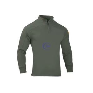 Giacca Tattica Mimetica di Alta Qualità con Collo Alto, Antivento, in Pile, a Maniche Lunghe per Sport all'Aperto ed Escursionismo - Product Image 3