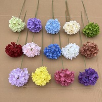 117 Piezas de Hortensias para Regalos de Boda, Decoración de Salón de Bodas, Arreglos de Piso, Hortensias en Forma de Bola, Día de San Valentín, Festival