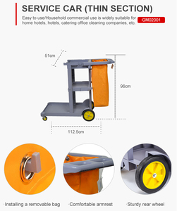 Chariot de Nettoyage Professionnel Goodman pour Entretien Ménager et Fournitures d'Hygiène - Product Image 3
