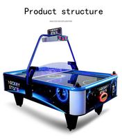 Machine de jeu d'arcade à monnayeur, prix abordable, machine de hockey sur air électrique professionnelle classique interactive pour 2 joueurs