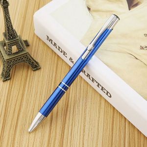 Stylo bille en métal multicolore à pression, écriture fluide, idéal pour le bureau, la promotion, la vente en gros, cadeau, papeterie - Stock limité - Product Image 3