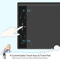 Tablette graphique professionnelle interactive VEIKK A30 pour OEM ODM