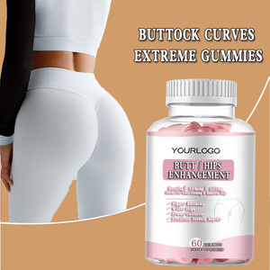 Gomitas Herbales para Adultos para Reafirmar y Aumentar Glúteos y Muslos, Maca, Glucosa Frutal, Extractos de Plantas, Crecimiento Muscular, Beneficios Detoxificantes - Product Image 2