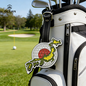 Étiquette <span class=keywords><strong>de</strong></span> <span class=keywords><strong>sac</strong></span> <span class=keywords><strong>de</strong></span> golf au design <span class=keywords><strong>original</strong></span>, personnalisable avec logo et nom, pour sacs <span class=keywords><strong>de</strong></span> golf - Product Image 6