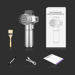 Meiboyi ultimo uso domestico portatile elettrico massaggiatore per capelli a pettine con vibrazione profonda per rilassare la testa spazzola per massaggi salone di bellezza - Product Image 6