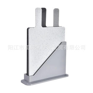 Ensemble de planches à découper Yangjiang PP 32,5 cm rectangulaires, compatibles lave-vaisselle, avec support pour fruits et légumes - Product Image 5