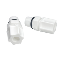 Sistema de purificación de agua, conectores macho de rosca de 1/4 pulgadas, accesorios de tubo O.D JACO, piezas de filtro de sistema de agua, 1/4