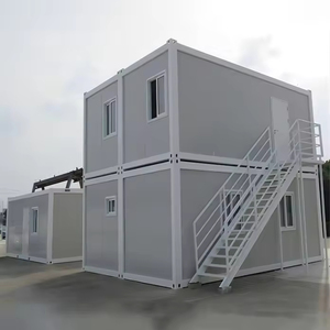 Casa Contenedor Modular Prefabricada y Desmontable con Panel Sándwich de Acero, Diseño Moderno para Oficina, Hotel, Uso en Exteriores - Product Image 2