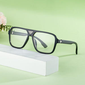 Lunettes de soleil carrées pour hommes Zx-8946, monture noire, verres PC, protection UV400, style conduite en extérieur - Product Image 5