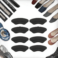 Coussinets en éponge pour talons hauts – Empêchent le glissement du talon, outil de réglage de la taille des chaussures, protecteurs de talon, doublures de talon, coussinets de talon