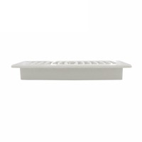 Nouvelle grille de ventilation rectangulaire réglable en plastique pour climatisation, grille de sortie/d'entrée d'air pour cabine