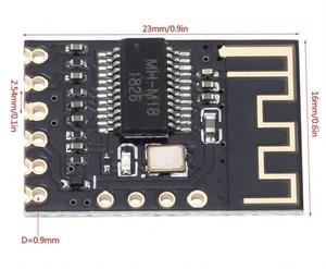 MH-M18 โมดูลบอร์ดรับสัญญาณเสียงไร้สาย BT BLT 4.2 Mp3 ถอดรหัสแบบไม่สูญเสียข้อมูล - Product Image 6