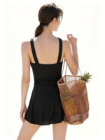 Sac de plage pliable en nylon à grande maille, fourre-tout pour femme, sac à bandoulière, idéal pour l'été, les voyages en plein air et les loisirs, panier de courses
